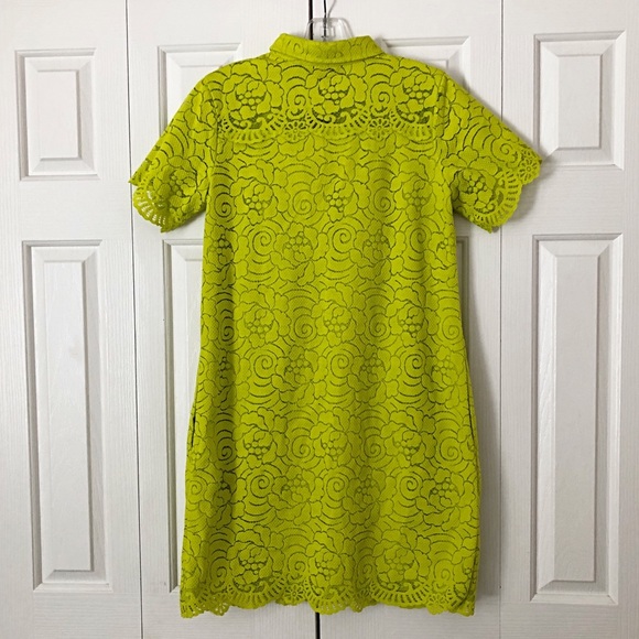 Banana Republic Floral Lace Shirt Dress NWT - Picture 3 of 9